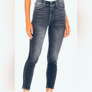 7 for All Mankind Luxe Vintage Honest  high waist skinny ankle stretch US 32